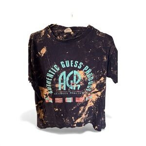 Vintage Late 1988’s Authentic Guess All over Tye-dye Short Sleeve T-Shirt